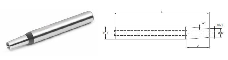 D0.750 SFH 0.250'' - 4.15'' Cylindrical Shrink Fit Holder